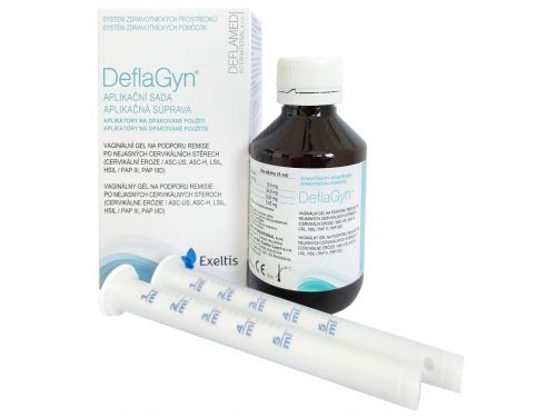 DeflaGyn® aplikační sada vaginální gel 150 ml + 2 aplikátory