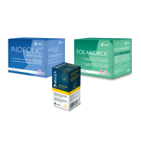 Partnerský balíček: Inofolic Premium 60 sáčků + Folandrol 30 sáčků + MUSA Lactofem 30 kapslí