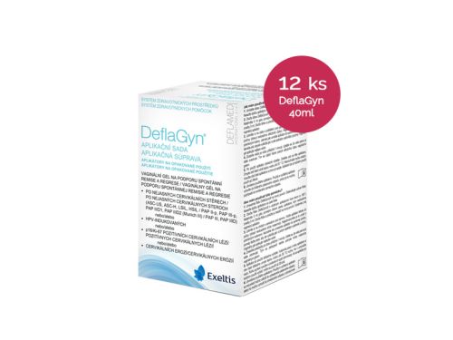 Aplikační sada DeflaGyn® 12 x 40 ml