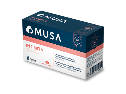 MUSA INTIMITA - Výhodné balení (3x60 kapslí)