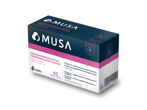 MUSA Premenstruační komfort (vitamín B6 a šafrán setý)