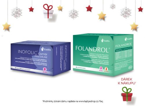 Partnerský balíček: Inofolic Combi Premium 60 kapslí + Folandrol 30 sáčků