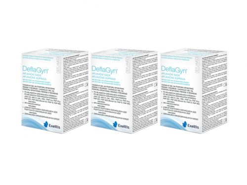 Aplikační sada DeflaGyn® vaginální gel 3 ks